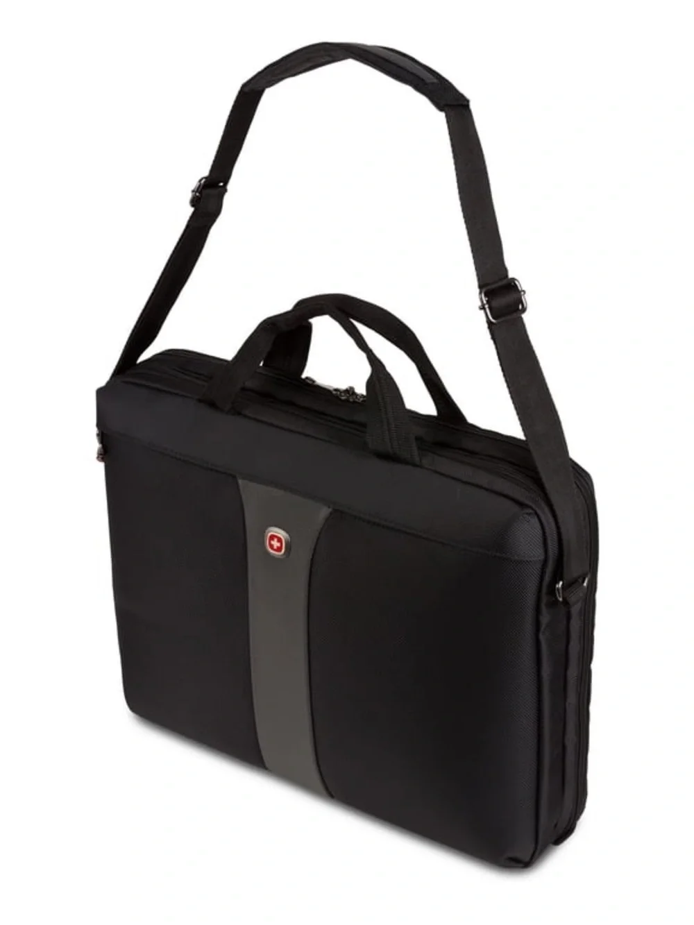 Wenger Legacy 17” Laptop Slimcase Briefcase Black Checkpoint TSA Friendly New